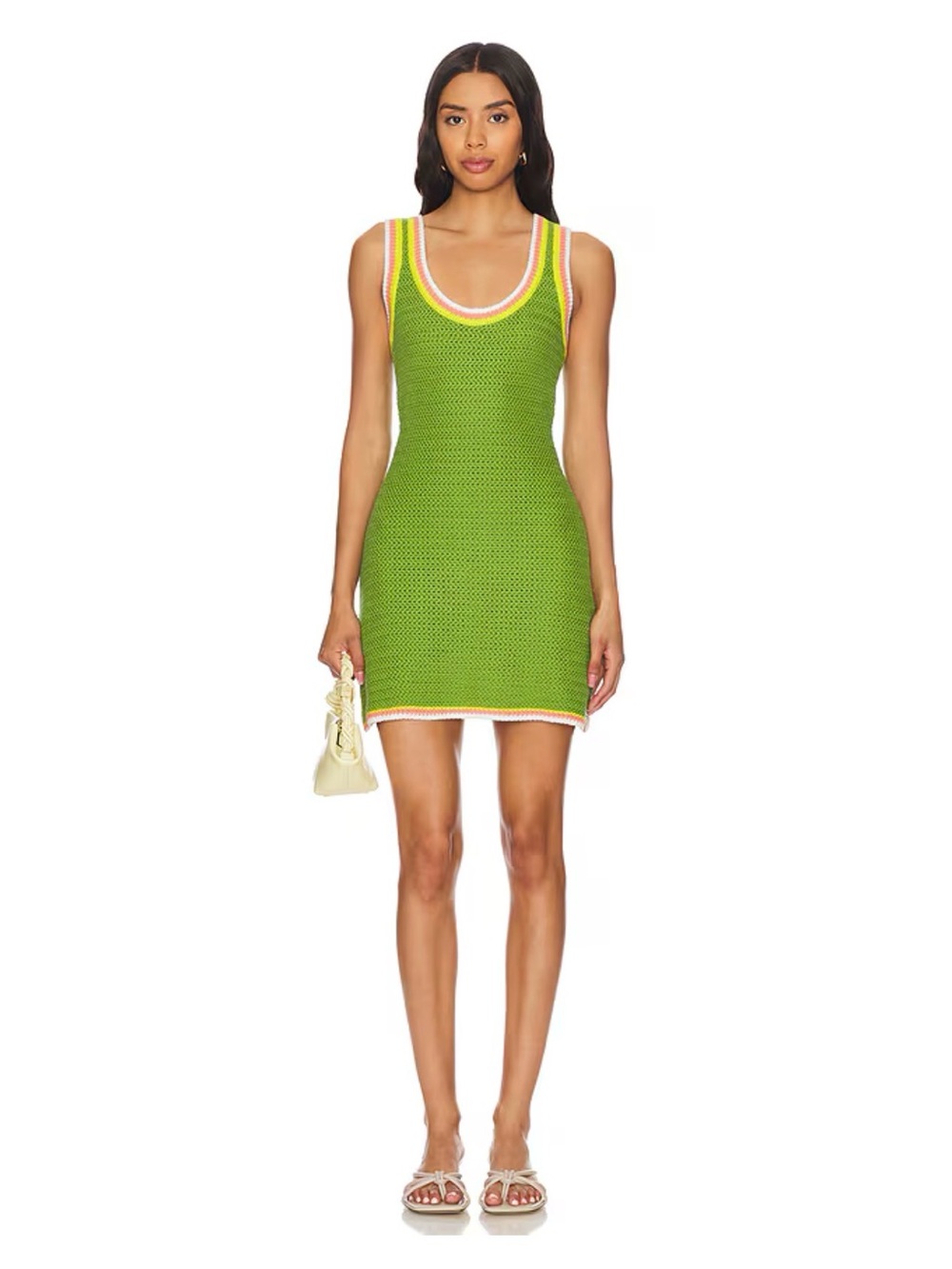 Spiritual Gangster River Crochet Dress Cactus Size X Large Cactus Beach Coverup